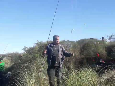 REPRESA DE ACHIRAS: PESCA DE PEJERREYES 11/05