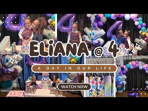 My Baby Girl Turns 4! Birthday Prep, Cute Decor & Get-Together Moments 💗🎂 #2025 