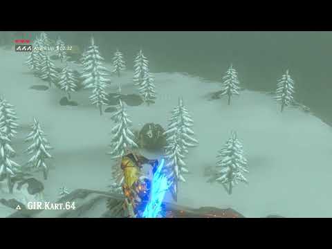 Breath of the Wild - Hebra West Summit Black Hinox Challenge - 006
