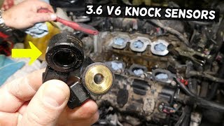DODGE CHRYSLER JEEP 3.6 PENTASTAR KNOCK SENSOR REPLACEMENT BANK 1 BANK 2