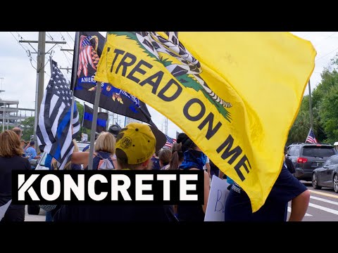 Back the Blue Rally VS Black Lives Matter Protest