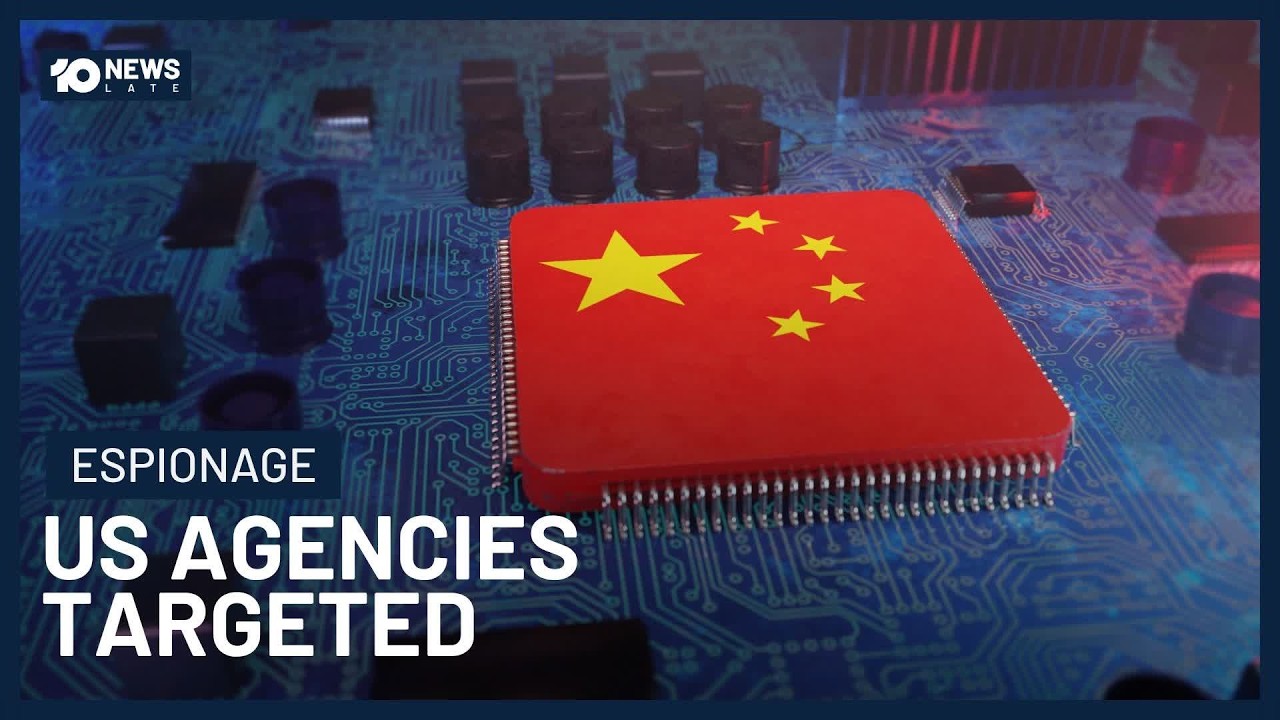FBI Alleges Chinese Cyber Spies Behind Series Of Attacks On US Agencies | 10’s Late News