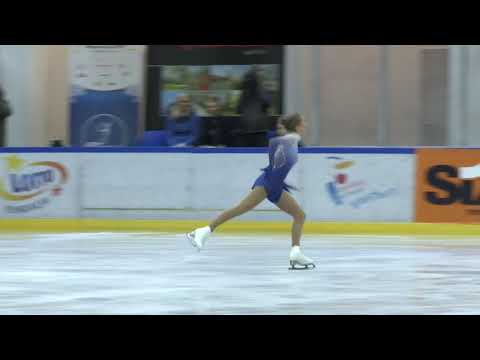 08 V  HUBLER AUT SP Senior Ladies Warsaw Cup 2018