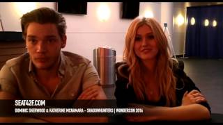 Dominic Sherwood & Katherine McNamara Shadowhunters WonderCon 2016 Interview