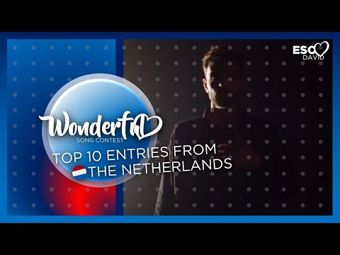 TOP 10 Entries from The Netherlands in Wonderful Song Contest (editions 1-50)