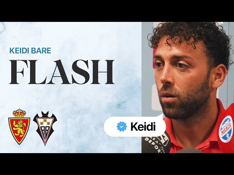 RUEDA DE PRENSA | Keidi Bare, tras el Real Zaragoza-Albacete | LaLiga Hypermotion