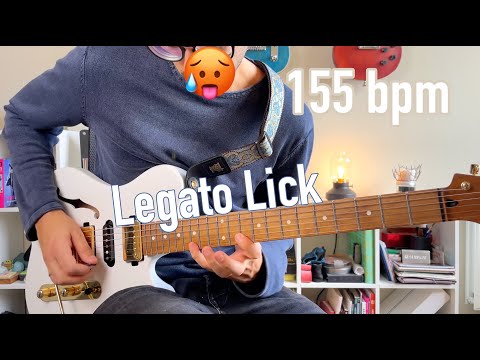 @DavidBeebee  Legato lick [130-155bpm] +Tabs