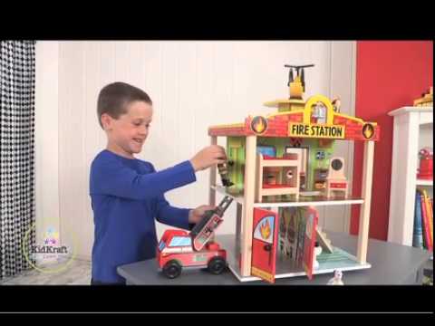 Игровой набор KidKraft fire station set (63236)