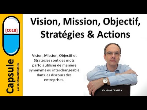 , title : '[C018] Vision, Mission, Objectif, Stratégies & Actions'