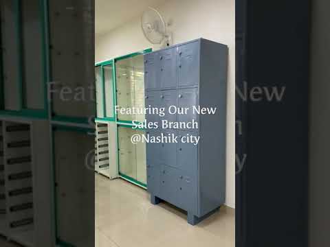 Glass white shop display counter