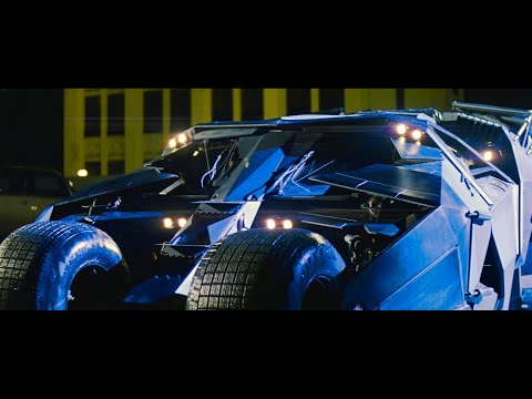 Batmobile Chase | Batman: Begins (Remastered HDR)