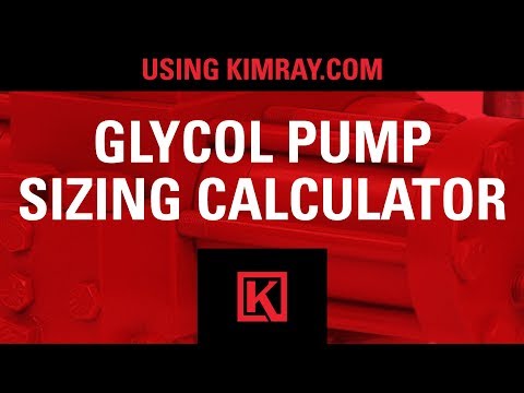 Kimray Electric Glycol Pump Maintenance Repair 