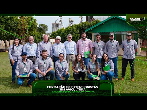 Coagru Informativo - Formação de Extensionistas em Avicultura capacita equipe técnica da Coagru