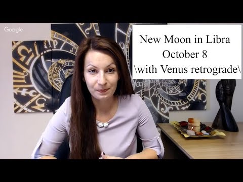 New Moon in Libra - October 8, 2018
