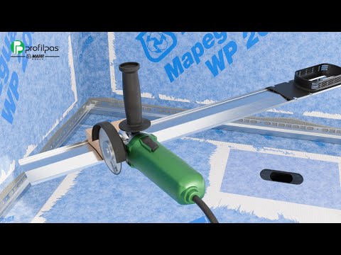 PP Drain Varioguard - Installation of linear drains for floor-level showers | Profilpas