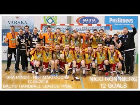 Nico Rönnberg vs SKA Minsk 17.04.2016