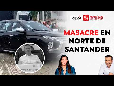 AS3SlN4N a líder social y a su esquema de protección en Ábrego | Noticiero del Mediodía