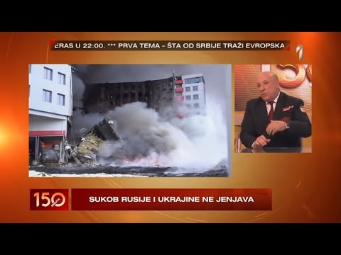 150 MINUTA - Sukob Rusije i Ukrajine ne jenjava, gost u studiju general Milorad Stupar | PRVA