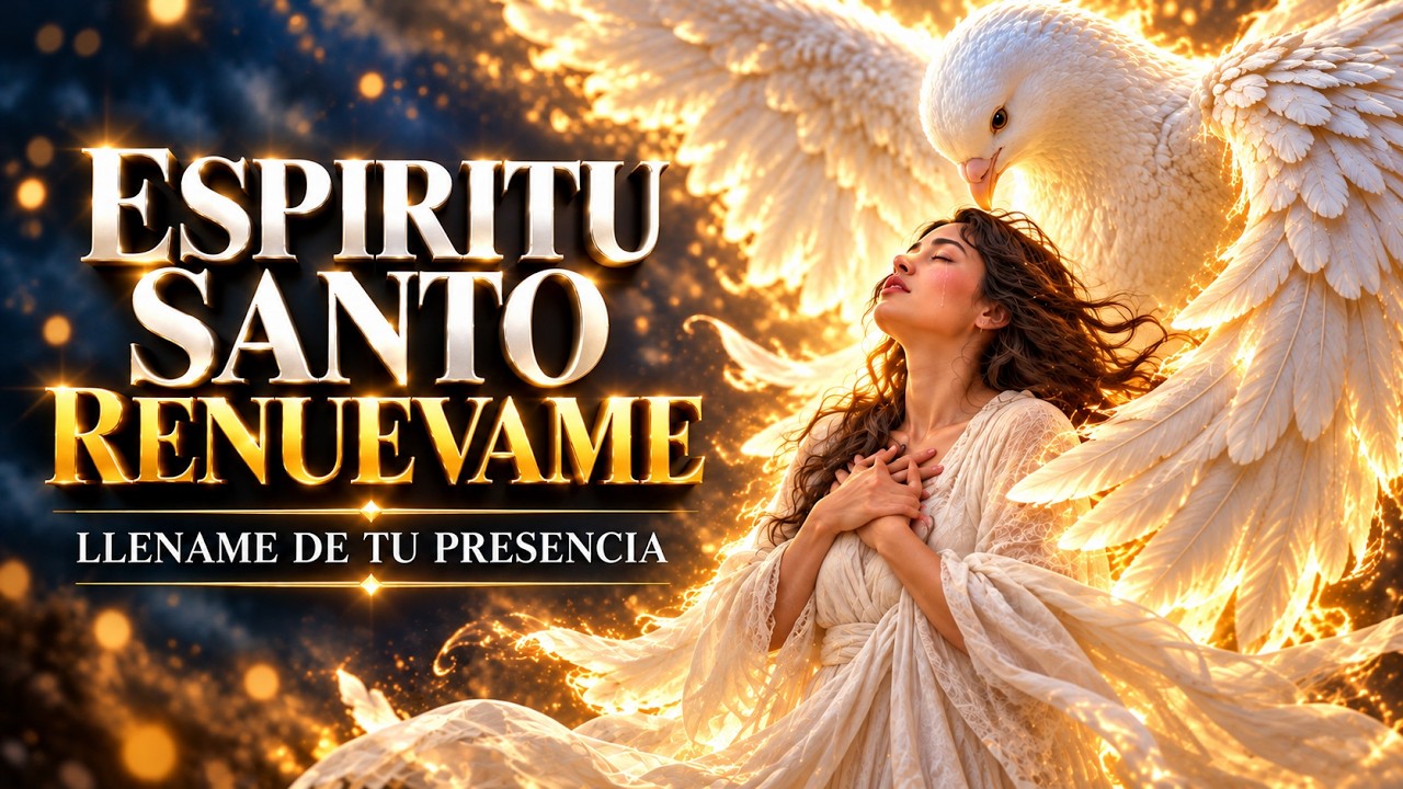 🔥¡ESPÍRITU SANTO, SOPLA SOBRE MÍ! 🕊️ | RENUEVA MI CORAZÓN | Adoración Hebrea