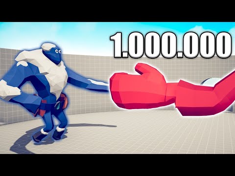 1.000.000 DAMAGE ULTIMATE BOXER vs UNITS - TABS | Totally Accurate Battle Simulator 2025