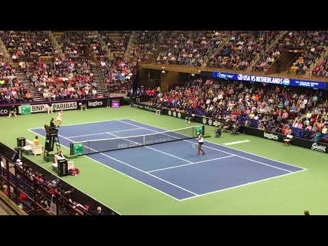 Venus Williams vs. Richel Hogenkamp (Fed Cup)