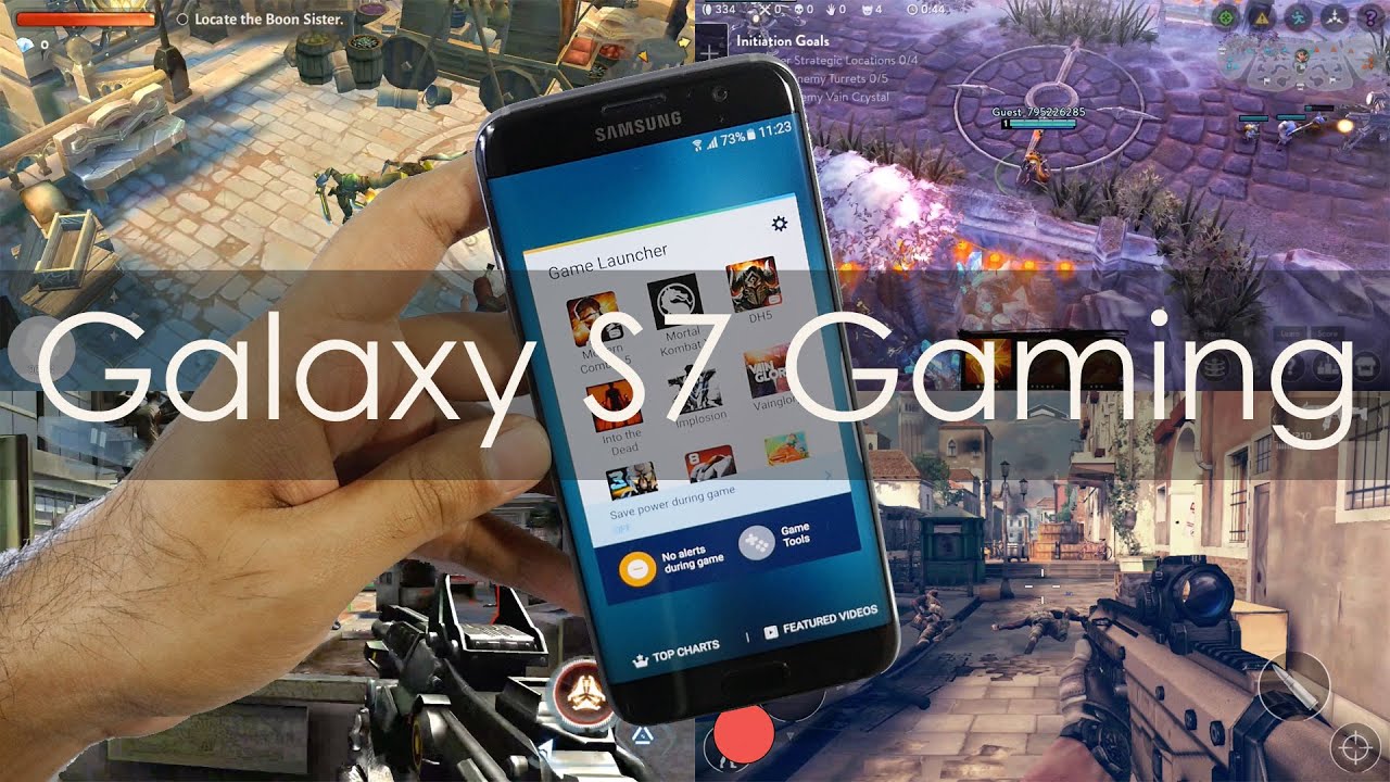 Samsung Galaxy S7 Edge Gaming Review & Game Tools
