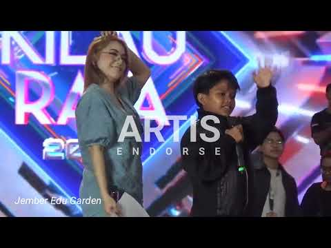 Mirip adik kakak FAREL PRAYOGA & DARA FU Road To Kilau Raya Jember Edu Garden