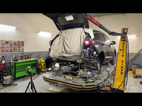 This Acura RDX Took a Hard Hit... I Fixed It.