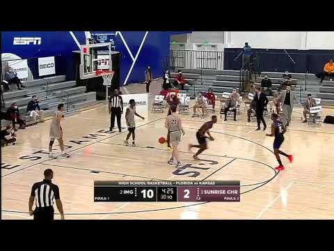 Eric Dailey (2022/IMG Academy) - Game Highlights vs Sunrise Christian Academy