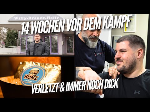 14 WOCHEN bis zum KAMPF – Verletzt & immer noch dick.