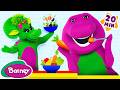 Having A Healthy Snack Yes Yes Vegetables More Songs  Barney Nursery Rhymes Kids Songs