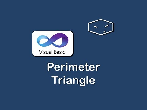 perimeter of triangle in vb net