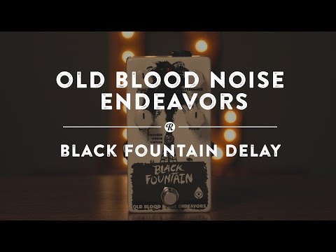 Old Blood Noise Endeavors Black Fountain V3 Tap Tempo Delay image 2