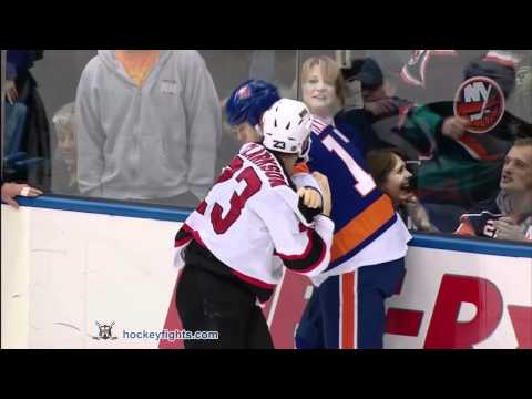 David Clarkson vs Matt Martin