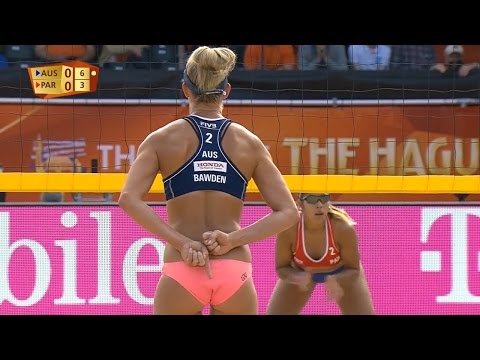 Bawden/Clancy (AUS) vs. Michelle/Filippo (PAR) - Den Haag - World Championships 2015