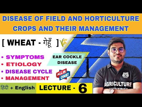 Diseases of Fleld and Horticultural Crops their Management syllabus analysis