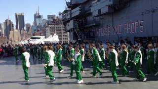 South Fayette HS Band Trip 2012 - NYC - Little Green Machine