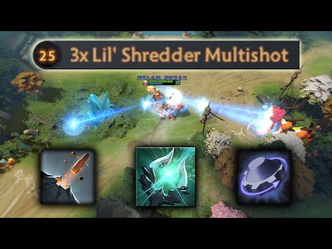 18 Arcane Orbs. Machine gun with no CD [Lil' Shredder + Arcane Orb] Ability draft