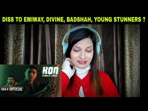 KON REACTION - CHEN-K x REZZ  (Official Video) || Urdu Rap || Deep Reactions