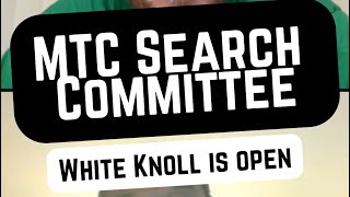 White Knoll Timberwolves HC Opening | MTC Search Committee