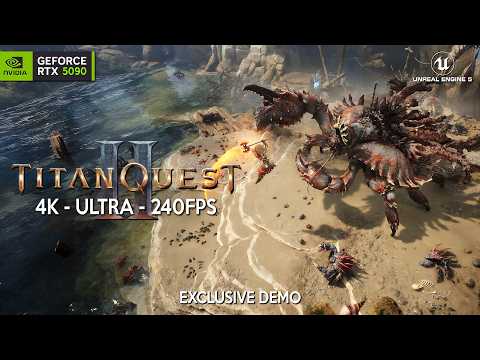 TITAN QUEST 2 Exclusive RTX 5090 Gameplay Demo | New ACTION RPG like Diablo in Unreal Engine 5