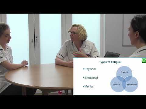 Fatigue Management - Velindre Occupational Therapies team
