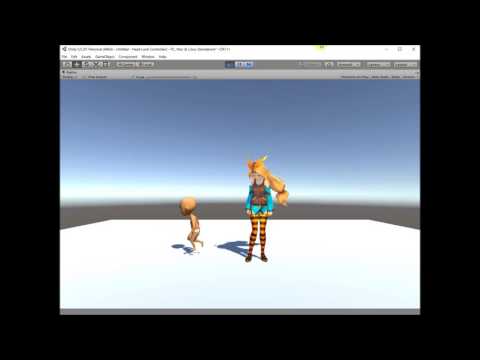 ユニティちゃんが坊主を目で追っている動画