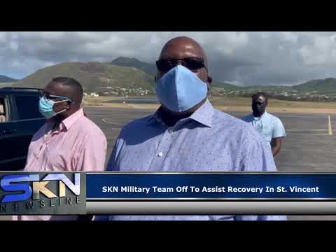 SKN Military Team Off To Assist Recovery In St Vincent