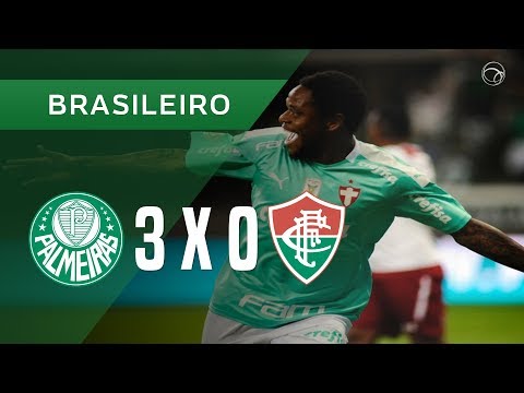 PALMEIRAS 3 X 0 FLUMINENSE - GOLS - 10/09 - CAMPEONATO BRASILEIRO 2019