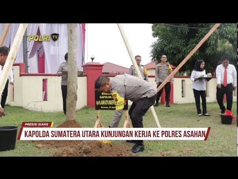 KUNJUNGAN KAPOLDA SUMUT KE POLRES ASAHAN