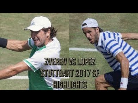 Mischa Zverev Vs Feliciano Lopez Stuttgart 2017 SF (Highlights HD)