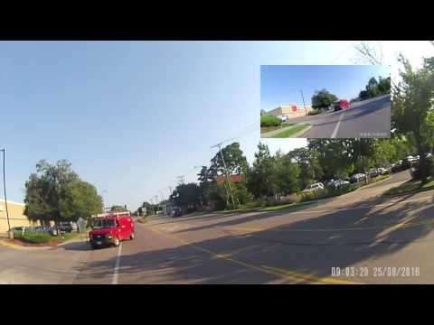 turning across a lane x3 + failure to yield right of way
