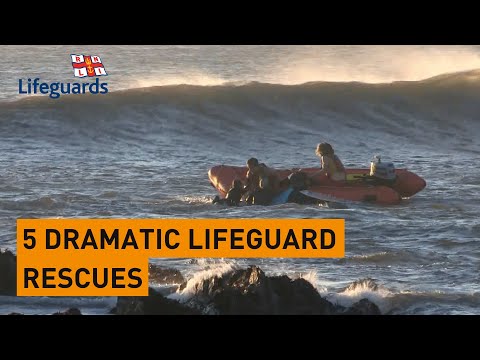 Five Dramatic Lifeguard Rescues