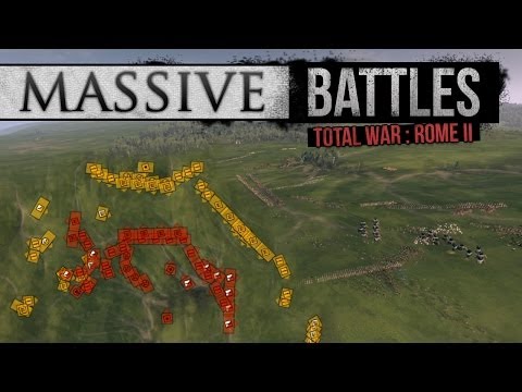 Total War: Rome II - EPIC AS FUCK: 3v3 (Massive Battles)